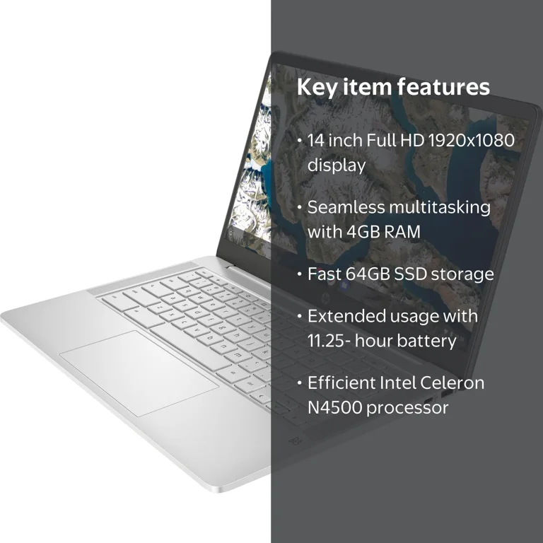 HP Chrome Laptop 14