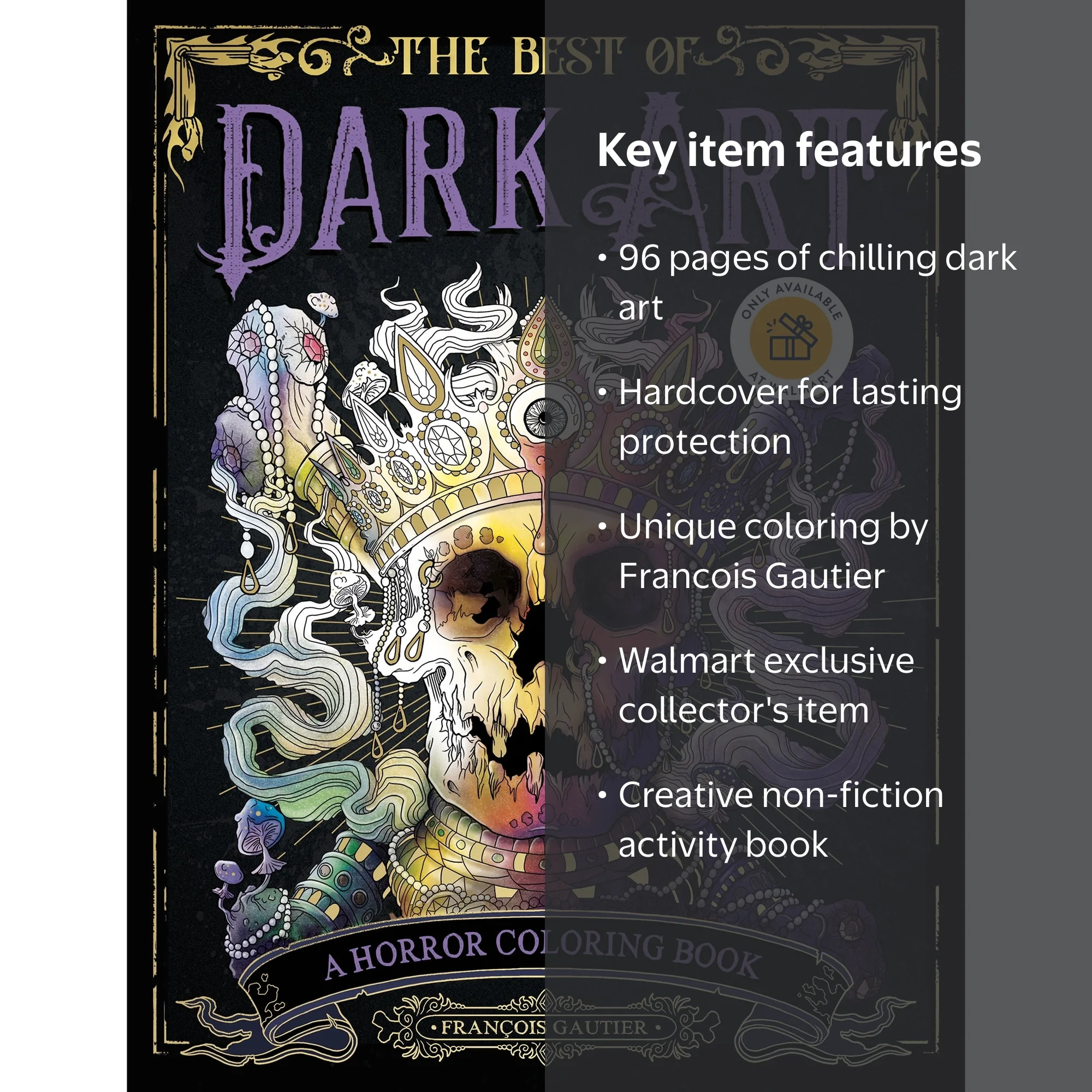 Best of Dark Art Walmart Exclusive, 96 pages (Hardcover) - Walmart.com