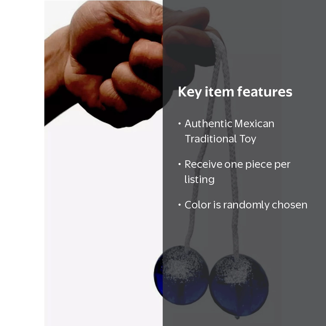Taka Taka Mexican Traditional Toy 1 Pc, Color Will Be Chosen