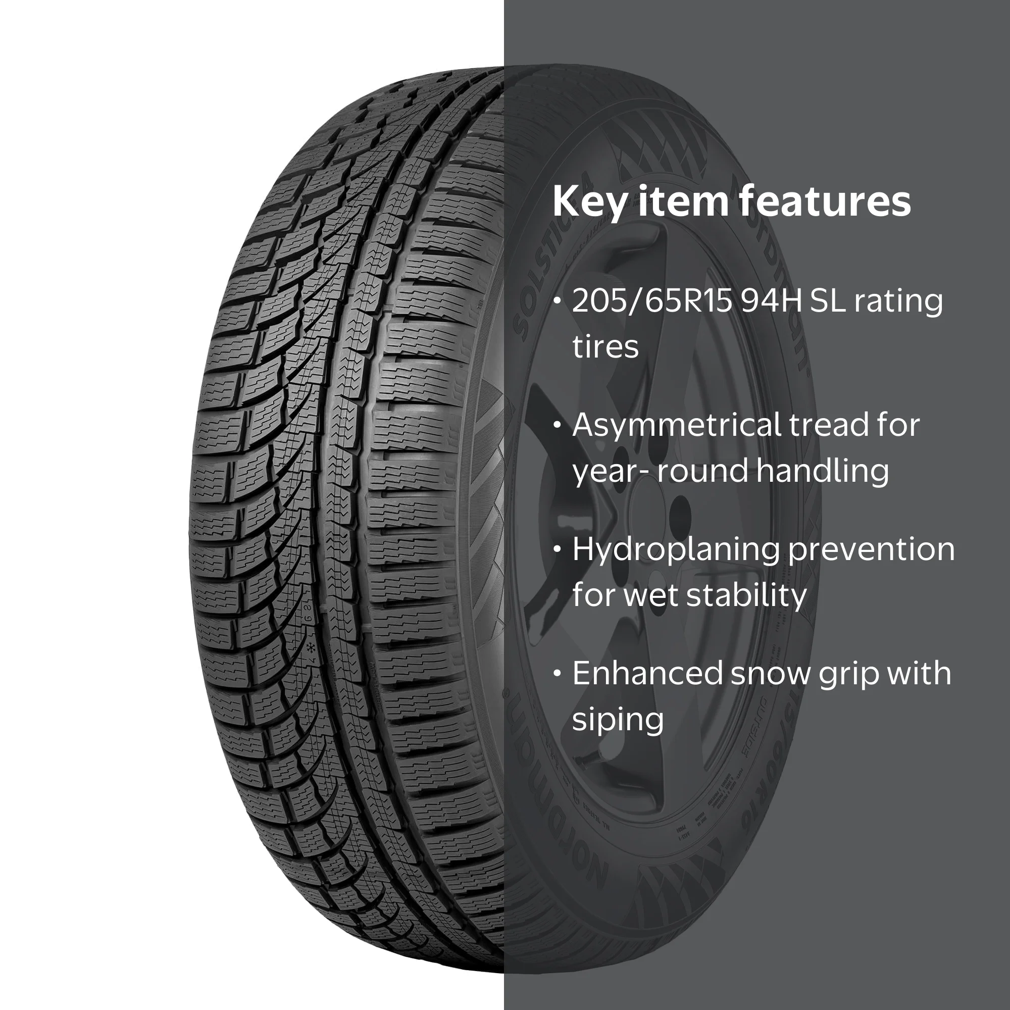 Nokian Nordman Solstice 4 All Weather 205/65R15 94H Passenger Tire
