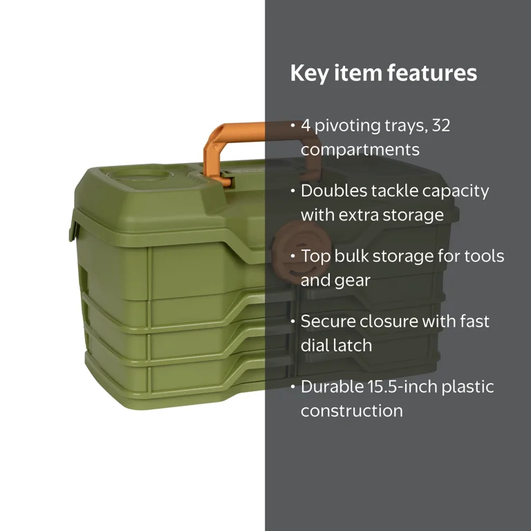 bulk order tackle boxes Fishing Box, 4 Layers Fishing Box, Tackle Boxes, Quick-Access Top Storage with Lid for Fishing Gear and Accessories,Greyby KUKLIPJIM : Sports & Outdoors colored design ensures your lures stay in great condition. Ultimate Fishing Tackle Box with