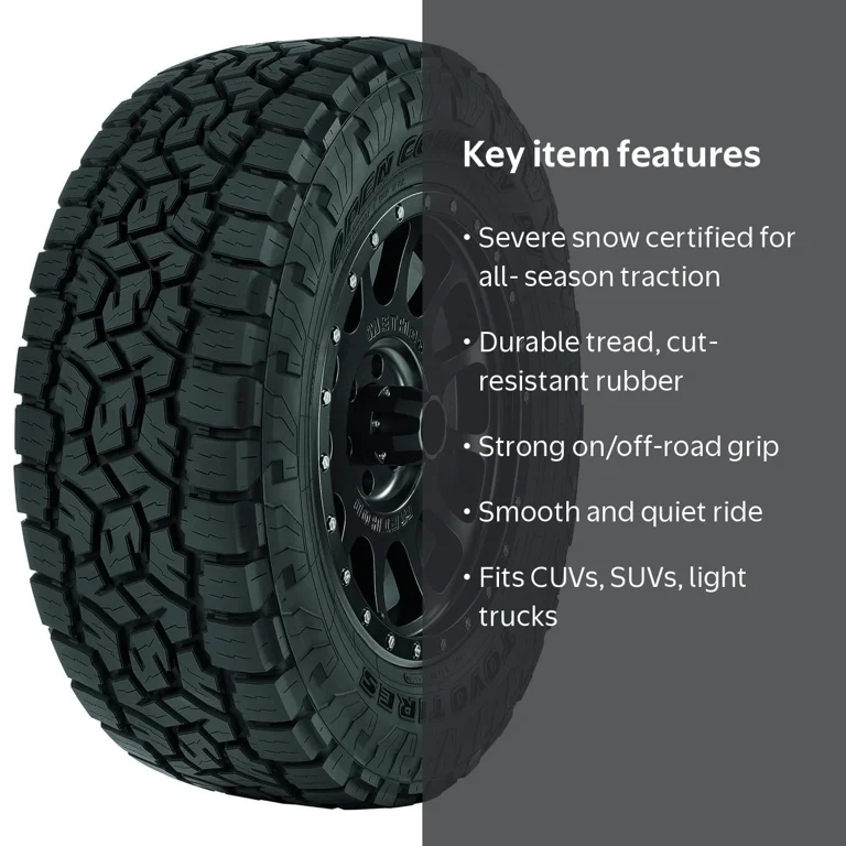 Toyo, Light Truck Tire, 225/65R17, All Terrain Off-Road Tread