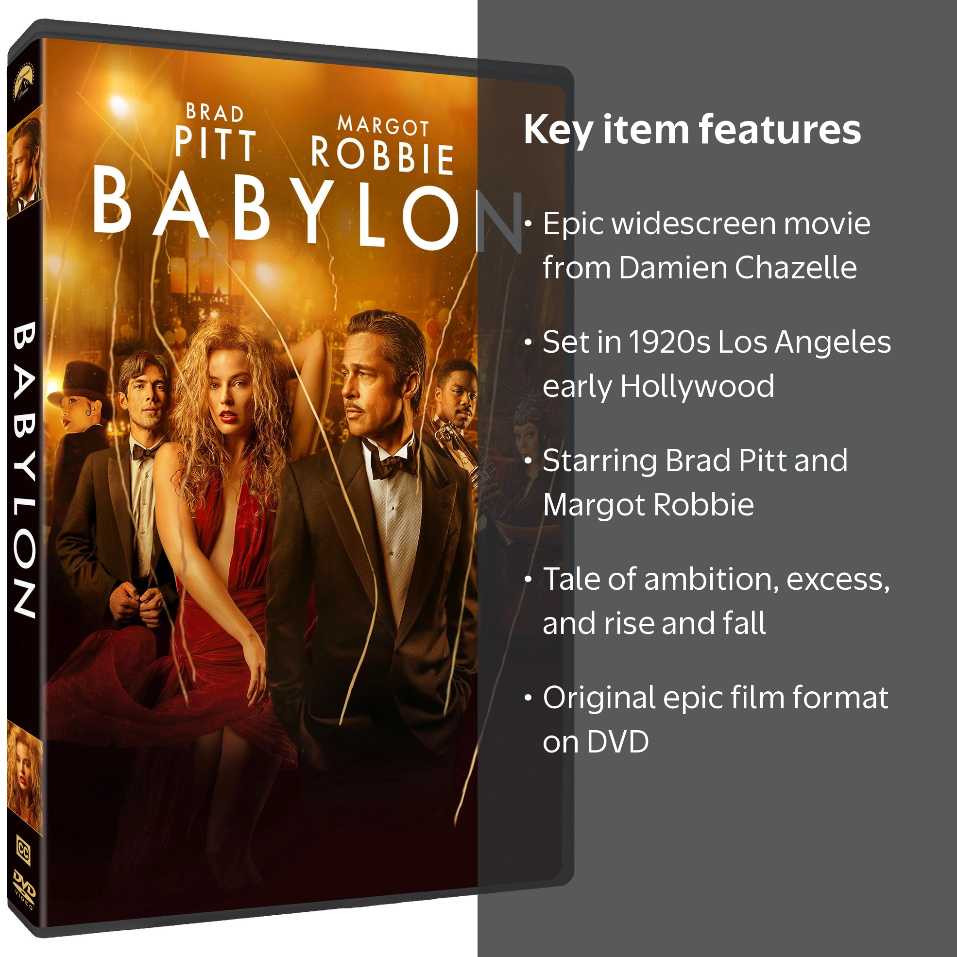 Paramount Home Video, DVD, Babylon Widescreen, Epic Hollywood