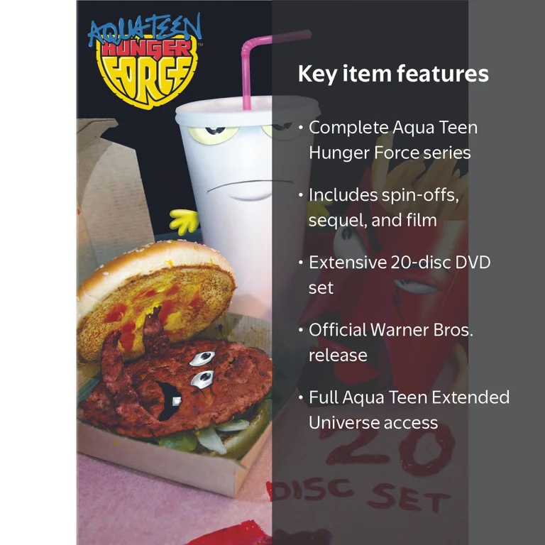 Aqua Teen Hunger Force: The Baffler Meal Complete DVD Collection