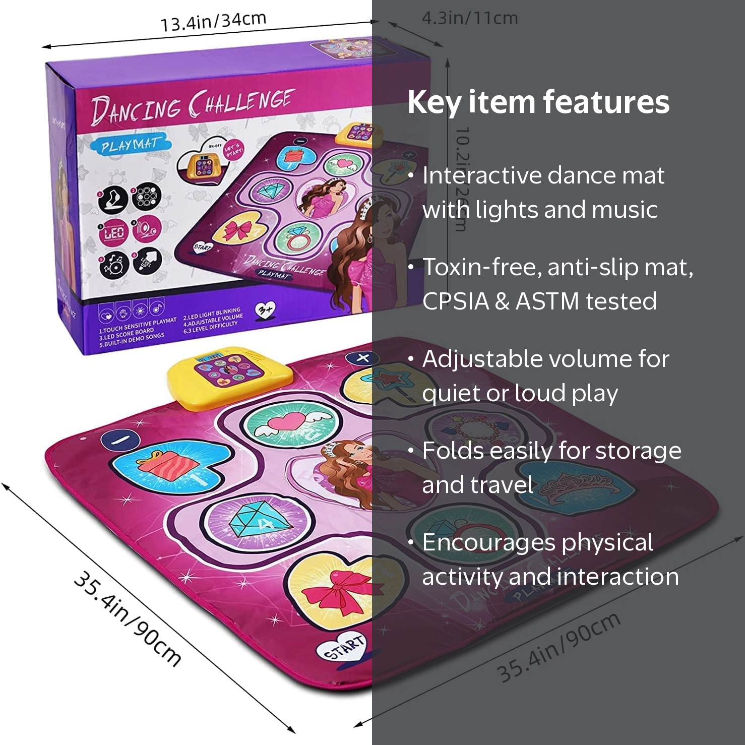 DANCE PACK 1 サンプリング音源 2DVD aiff 11,160個 Zendure Dance Mat - Dance Mixer Rhythm Step Play Mat - Dance Game