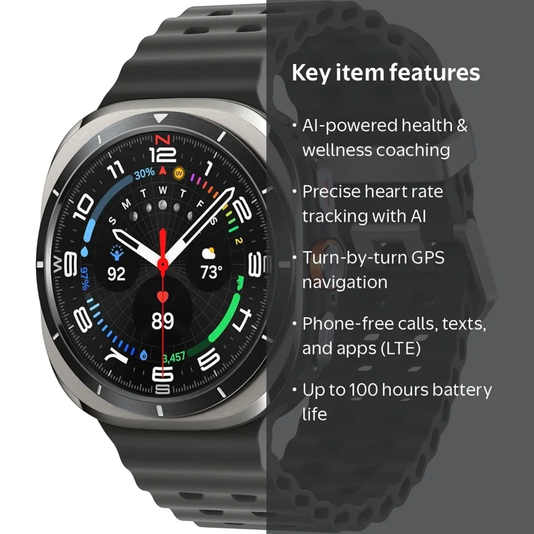 Samsung Galaxy Watch Ultra 2025 ( International Version, GPS+LTE