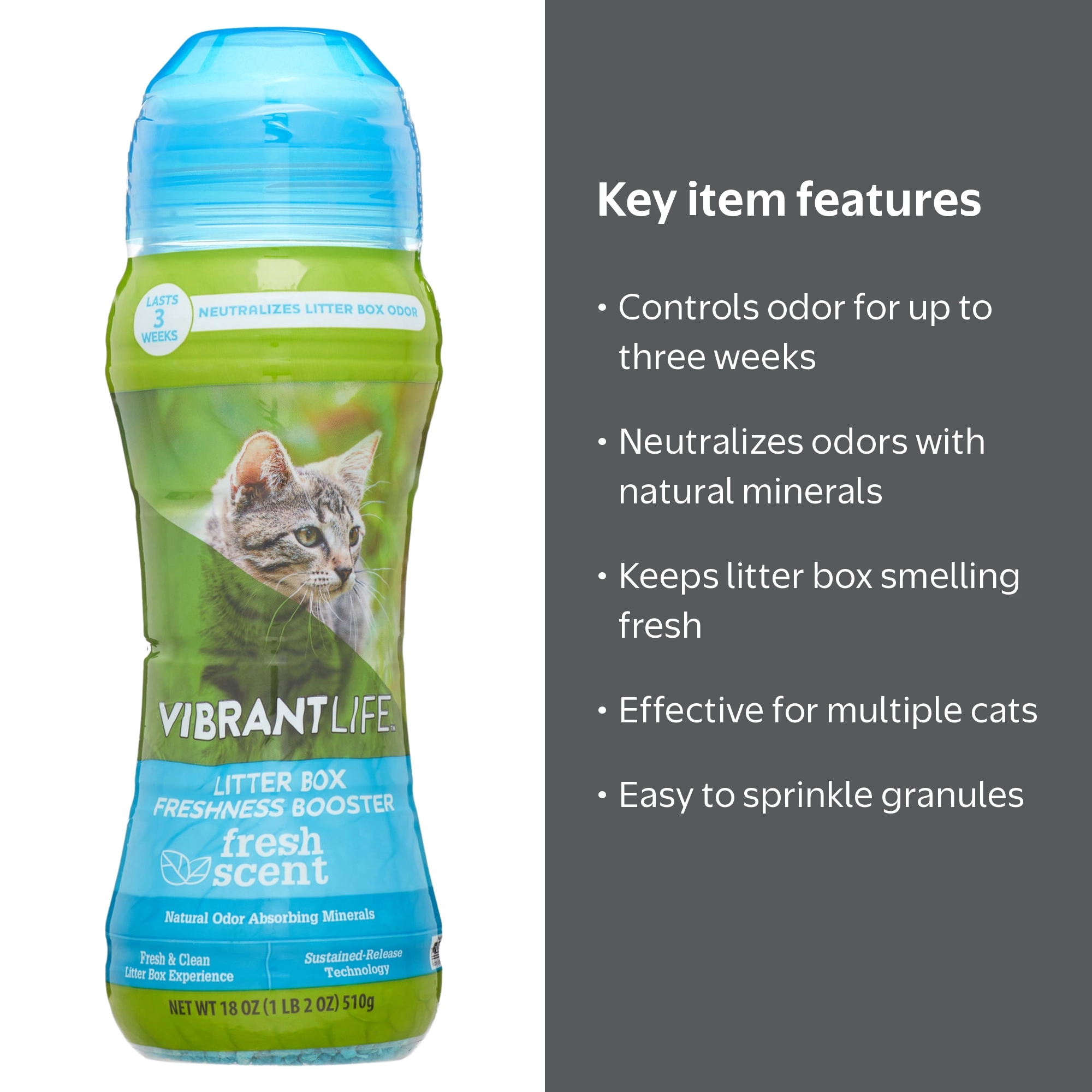 vibrant life litter box freshness booster reviews Vibrant Life Litter Box Freshness Booster, Fresh Scent, 18 oz