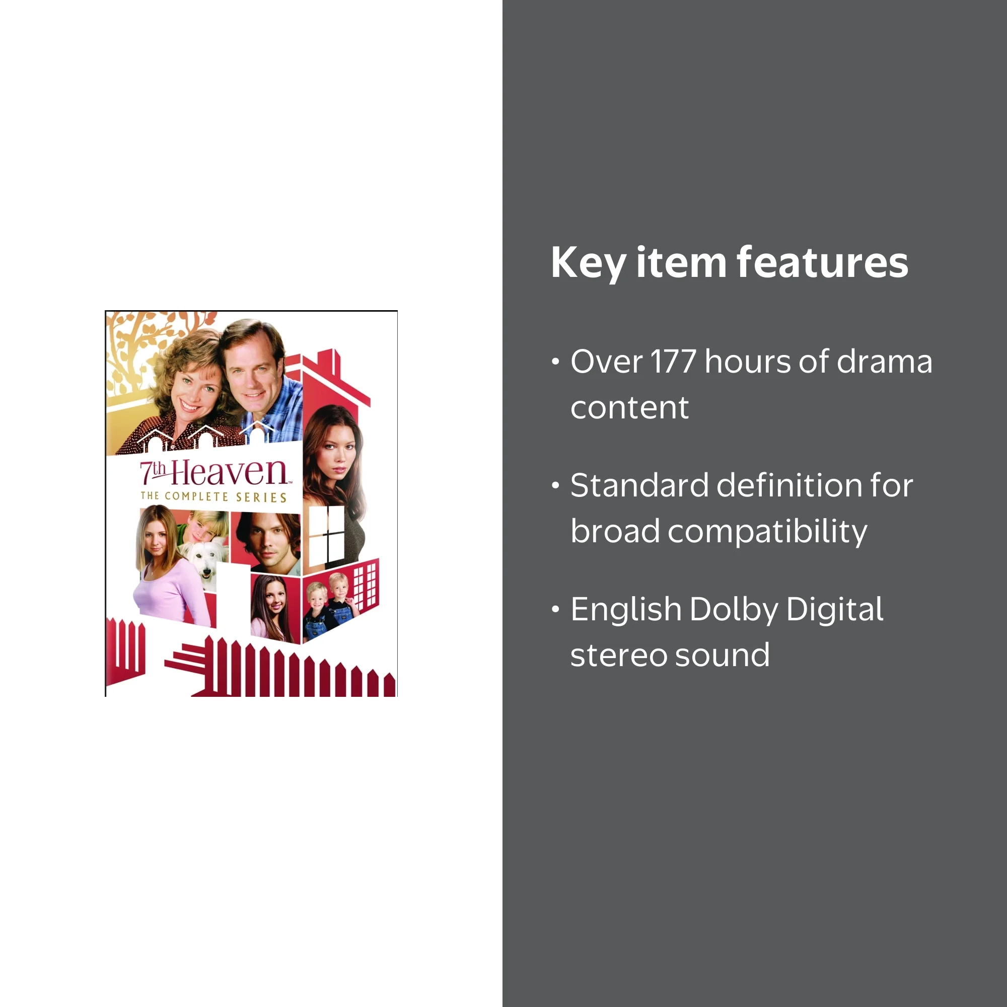 7th Heaven: The Complete TV Series Collection (DVD) - Walmart.com