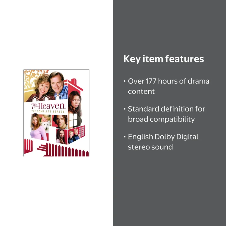 7th Heaven: The Complete TV Series Collection (DVD) - Walmart.com