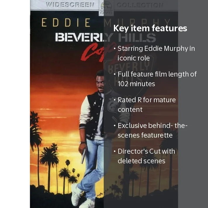 Paramount, Beverly Hills Cop II Movie, Eddie Murphy, 1987