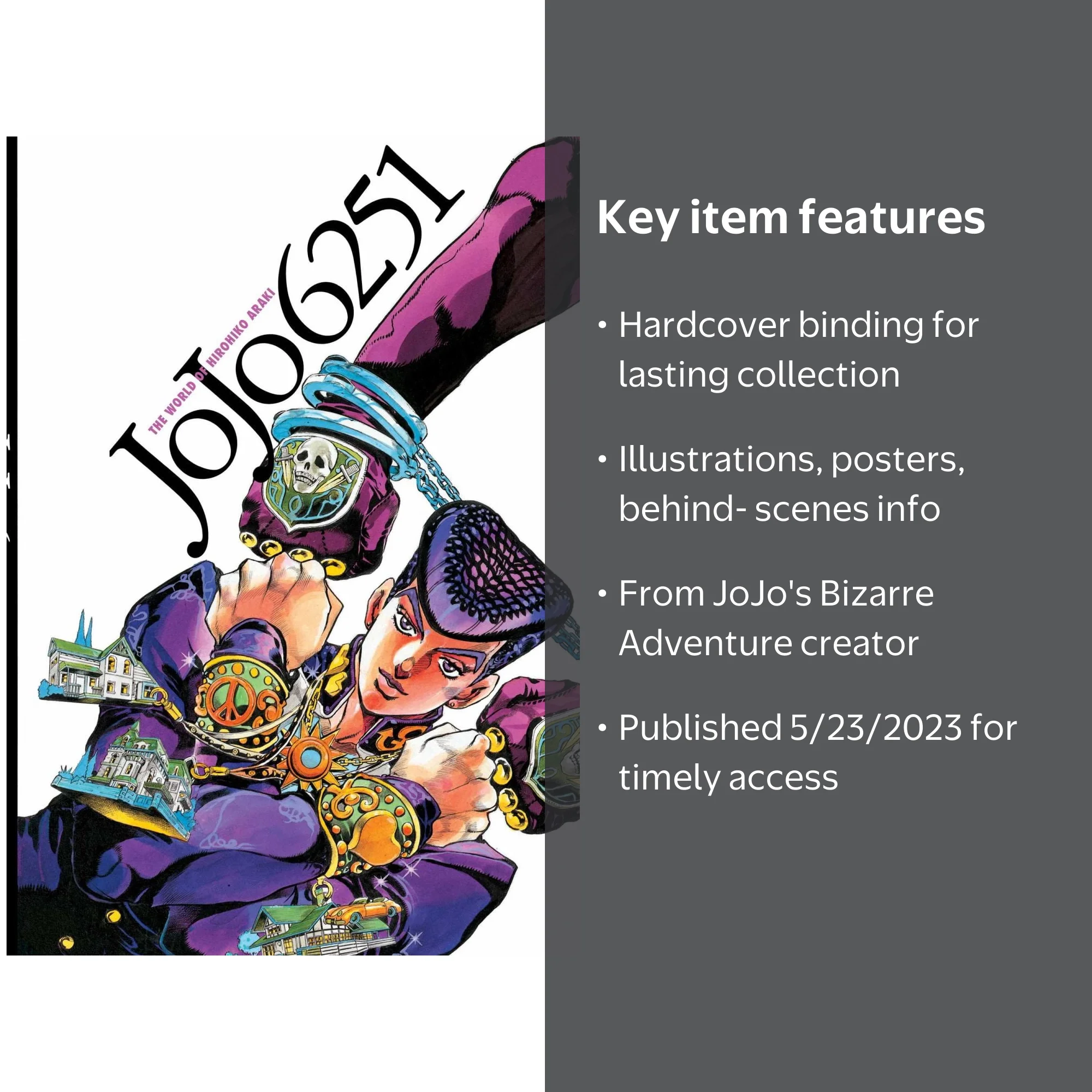 JoJo 6251: The World of Hirohiko Araki (Hardcover) - Walmart.com