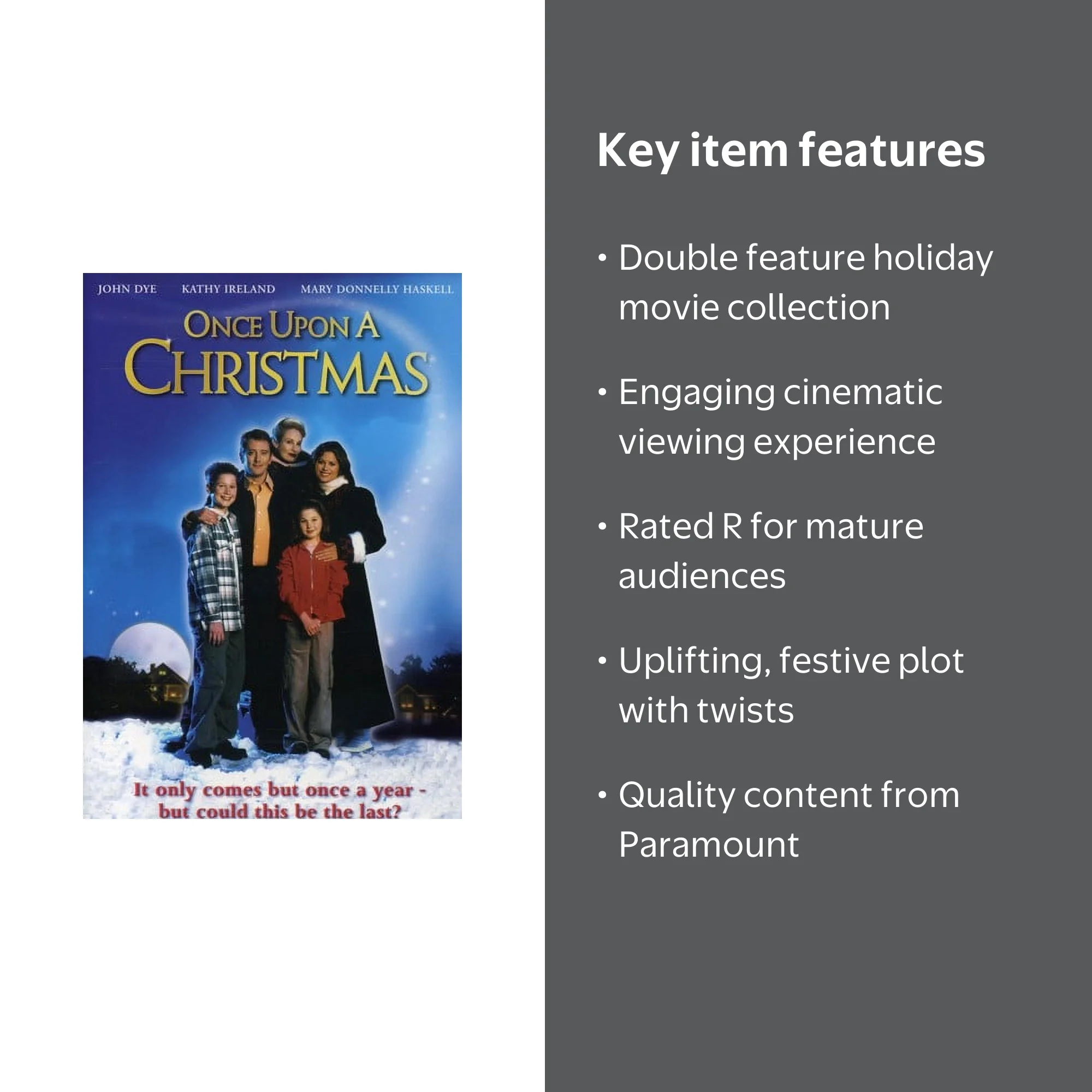 Once Upon a Christmas / Twice Upon a Christmas - Walmart.com