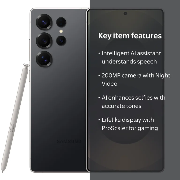 Samsung, Cell Phone, 512GB, Unlocked Android with 200MP Camera