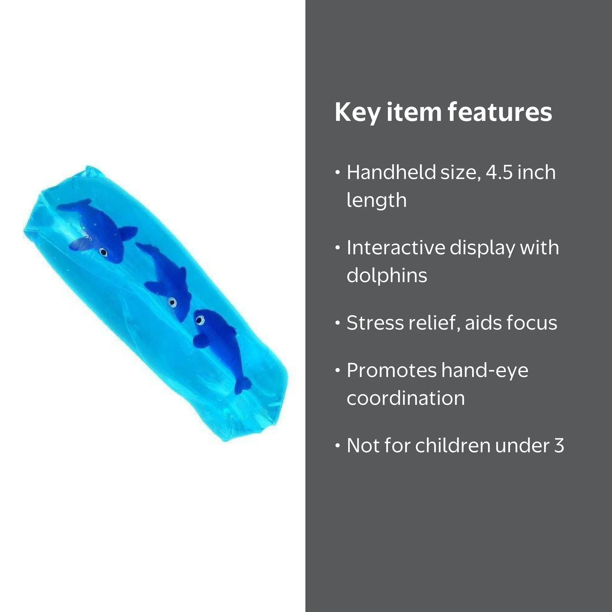Water Snake Wigglies - 4.5 inch, Dolphin - Walmart.com