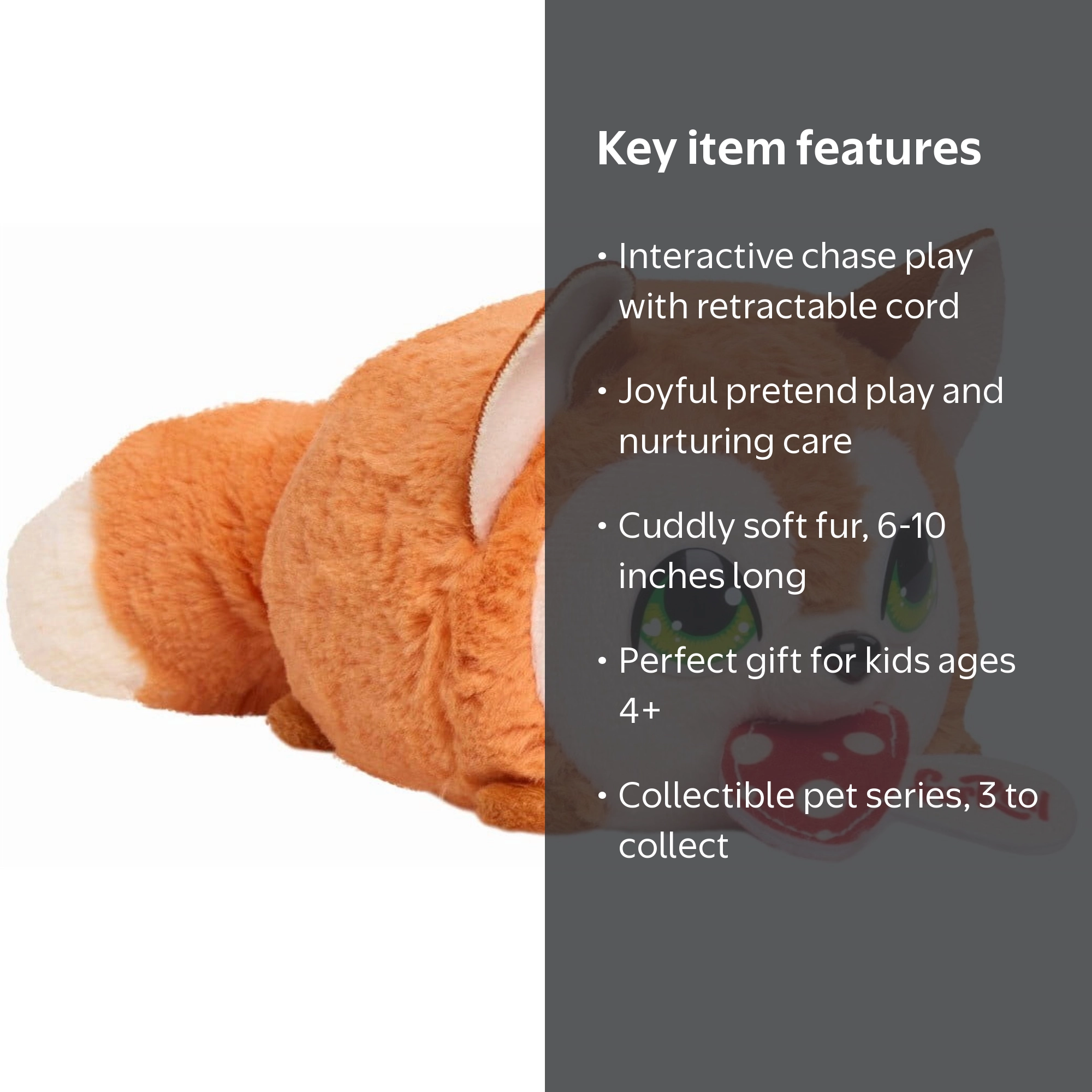 FurReal Chasers Fox Interactive Pet - Walmart.com