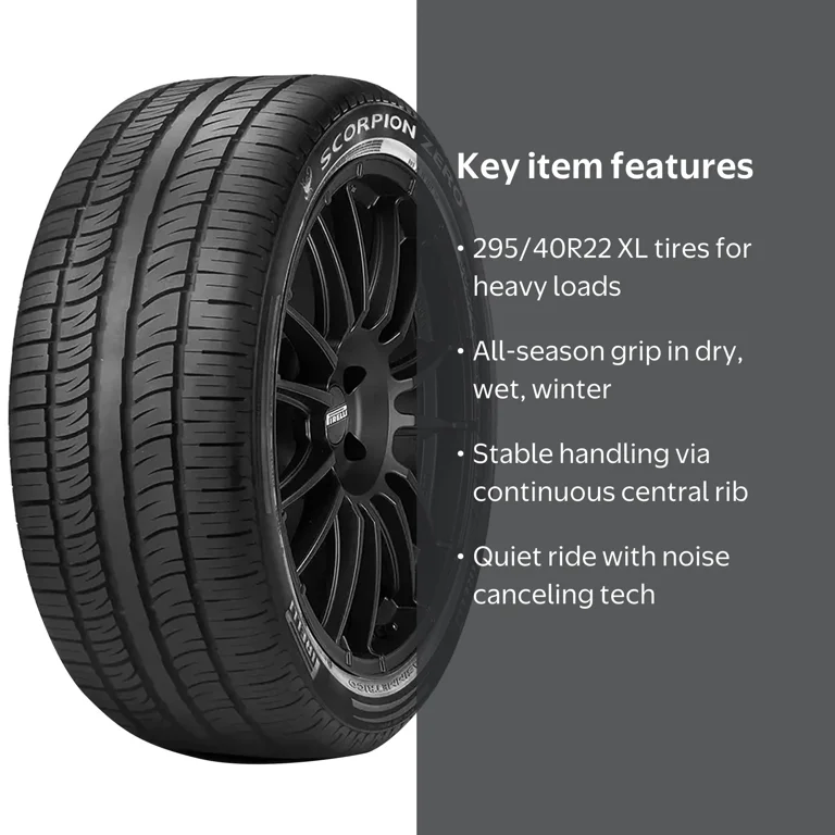 Pirelli Scorpion Zero Asimmetrico 295/40R22 XL All Season Tire