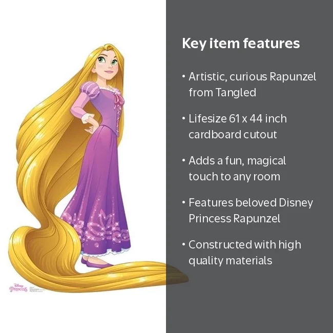 61 x 44 in. Rapunzel - Disney Princess Friendship Adventures