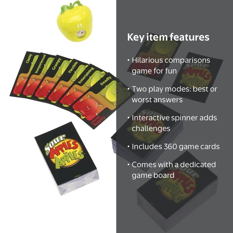 Apples to Apples Sour Edition - Walmart.com