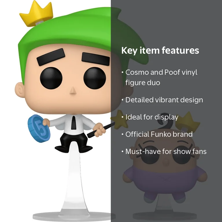 61old 　POP JOKE（BB'F） Funko, Vinyl Figure, Cosmo & Poof with Collectible Buddy #1691