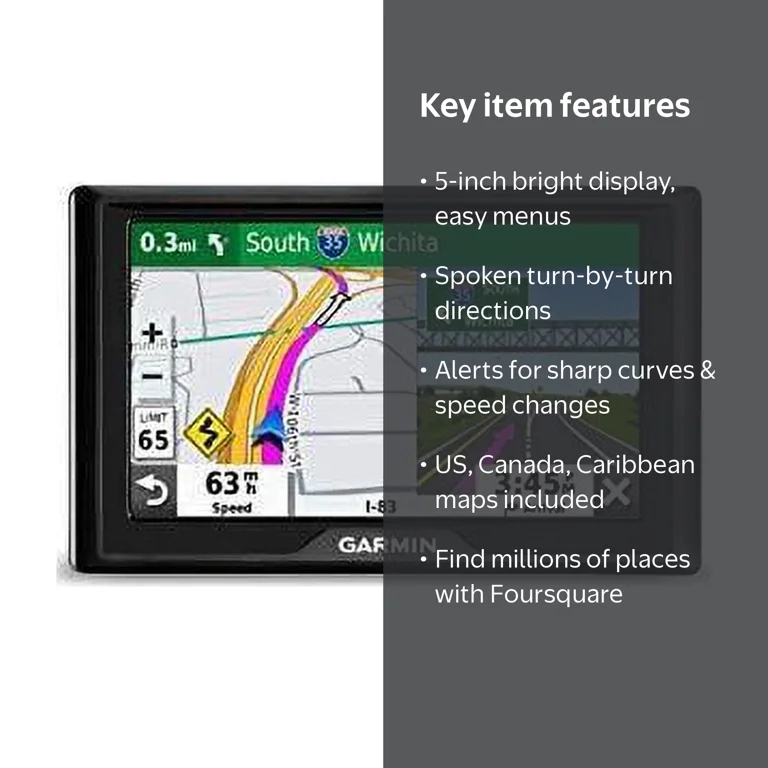 Garmin Drive 52 GPS Navigation System with 5