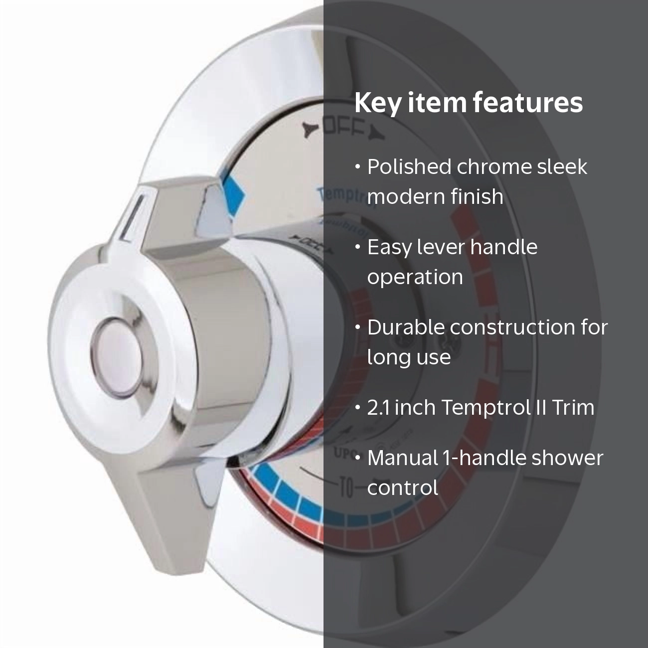 M*o様 【美品】 HEAD SALAMANDER 調節ビン付 SYMPRO S Symmons BP-46-2-MRO-TRM Chrome Manual 1-Handle Shower Valve Trim