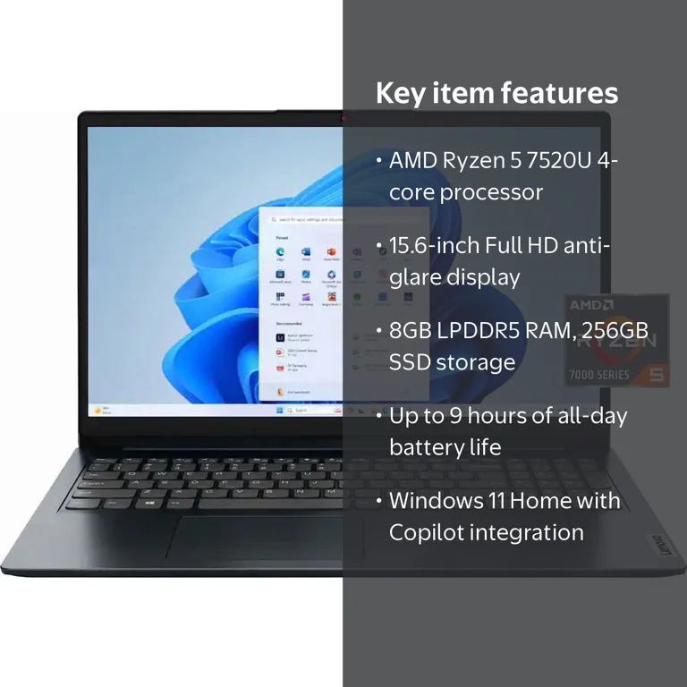 Lenovo - IdeaPad 1 15.6