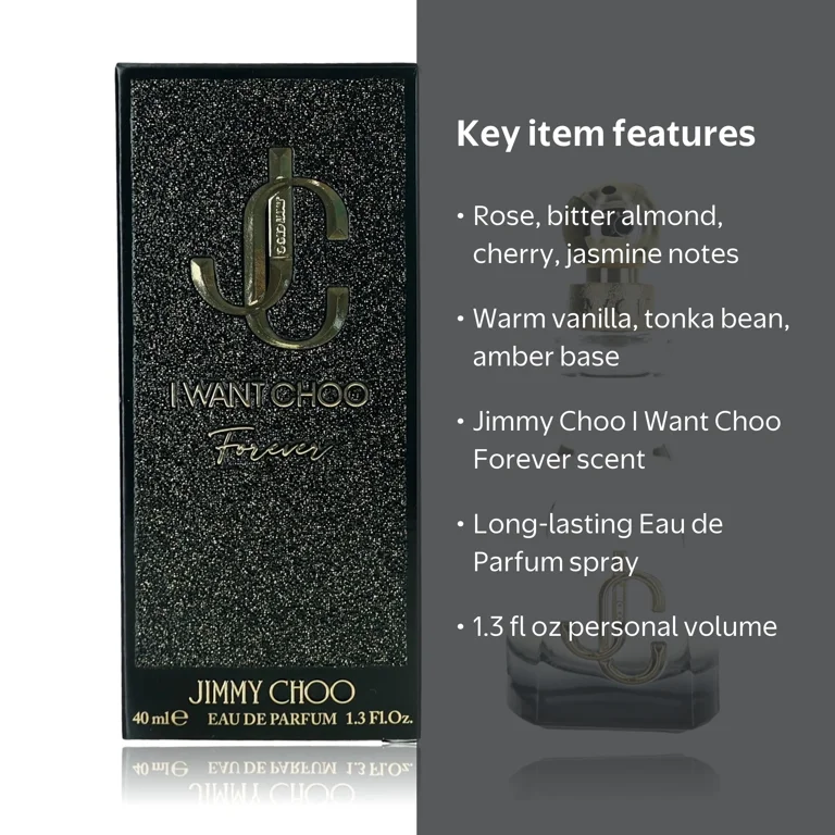 Jimmy Choo I Want Choo Forever Eau de Parfum Spray, Floral Scent