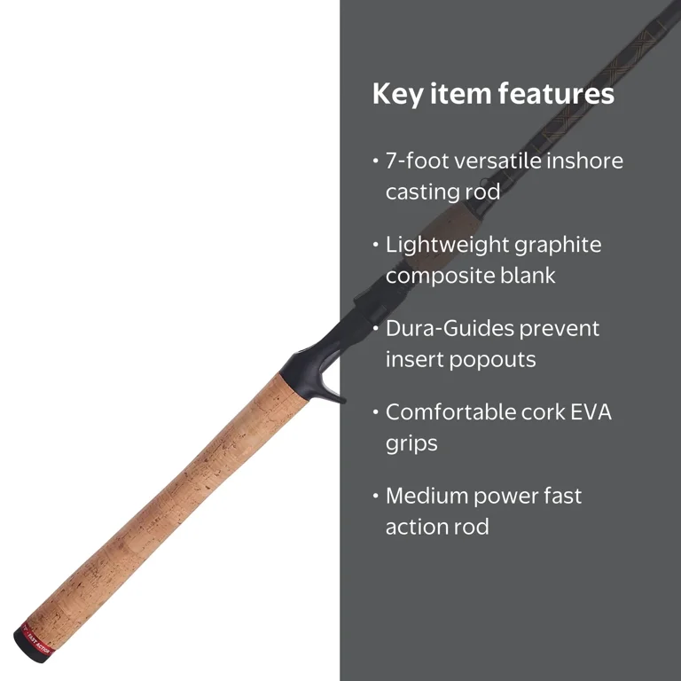 casting rod penn fishing rods Battalion II Inshore Wrath II combos feature EVA grips for fish fighting comfort and control Penn Carnage III Slow Pitch