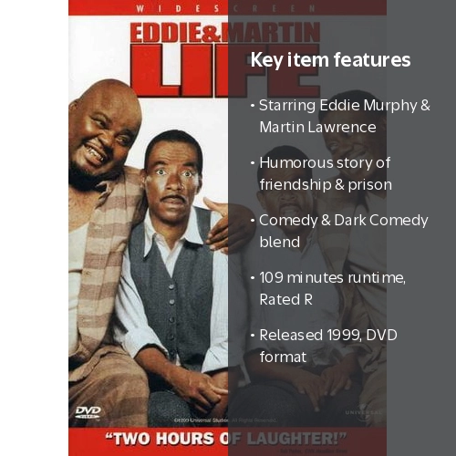 Universal Studios Life (DVD), Comedy Drama with Eddie Murphy and