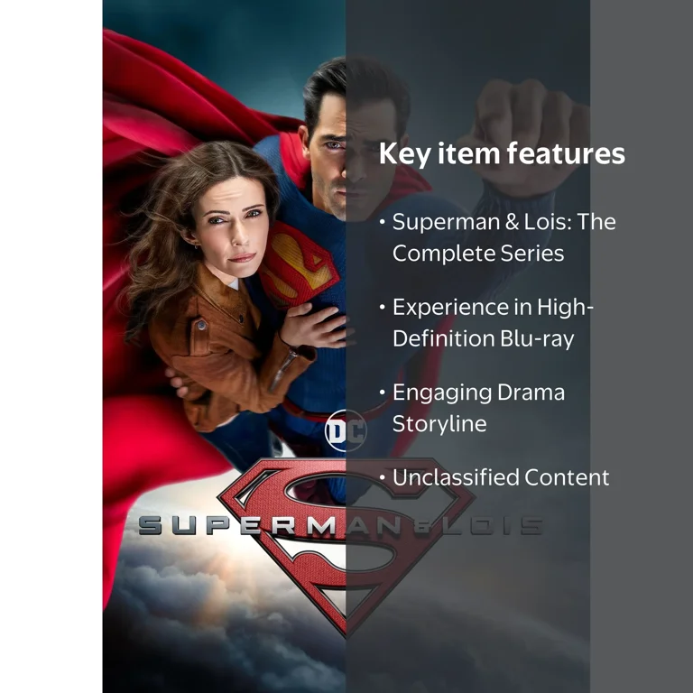 Warner, Superman & Lois: The Complete Series Blu-ray, Not Rated