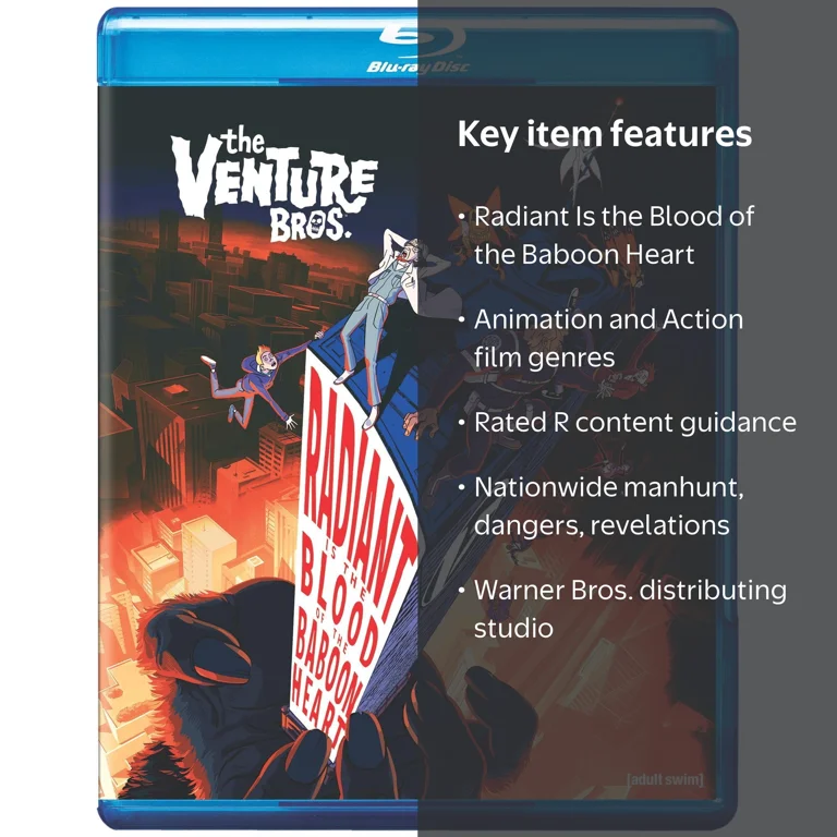 The Venture Bros.: Radiant Is the Blood of the Baboon Heart Blu