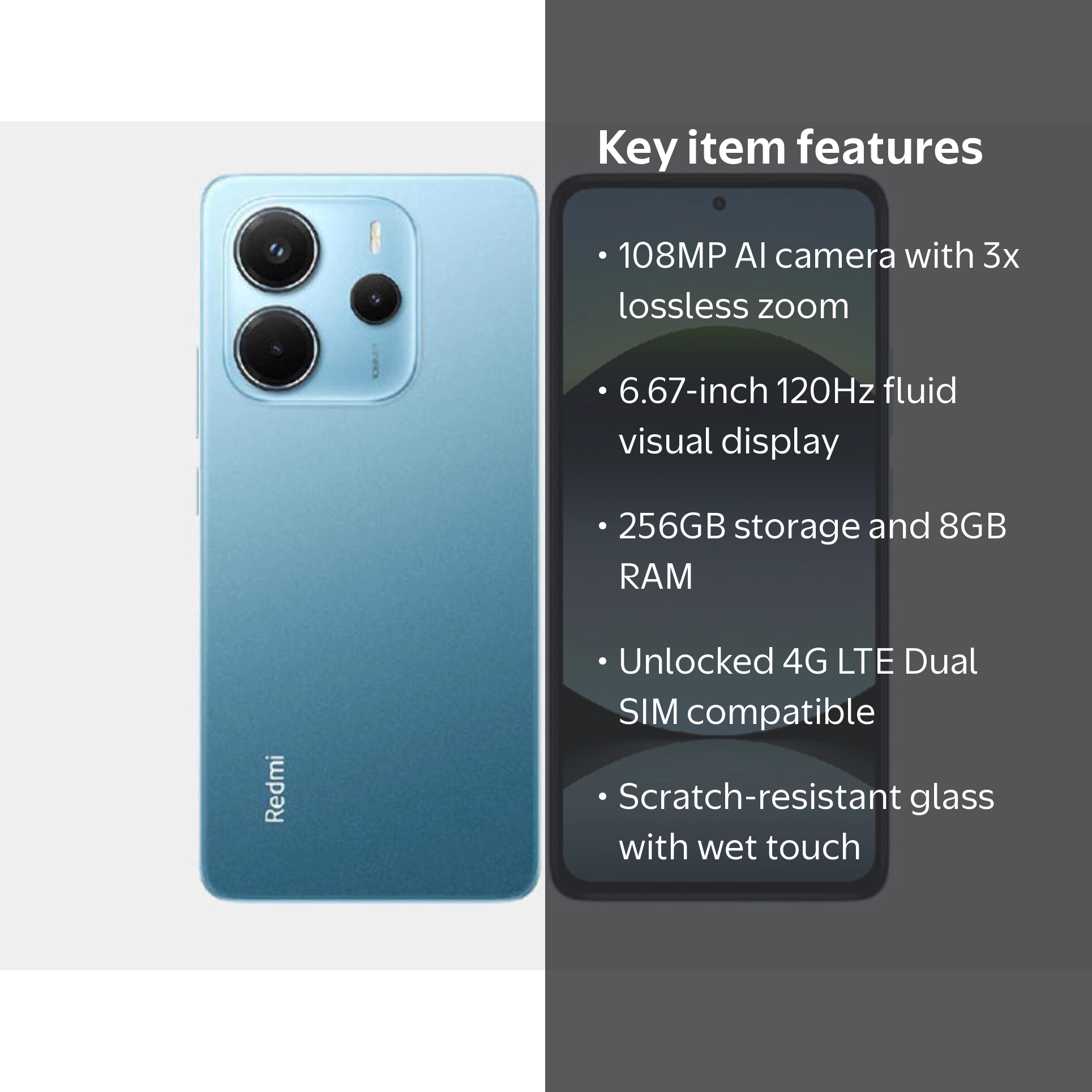 Xiaomi Redmi Note 14 4G 256GB ROM 8GB RAM Dual SIM GSM Unlocked