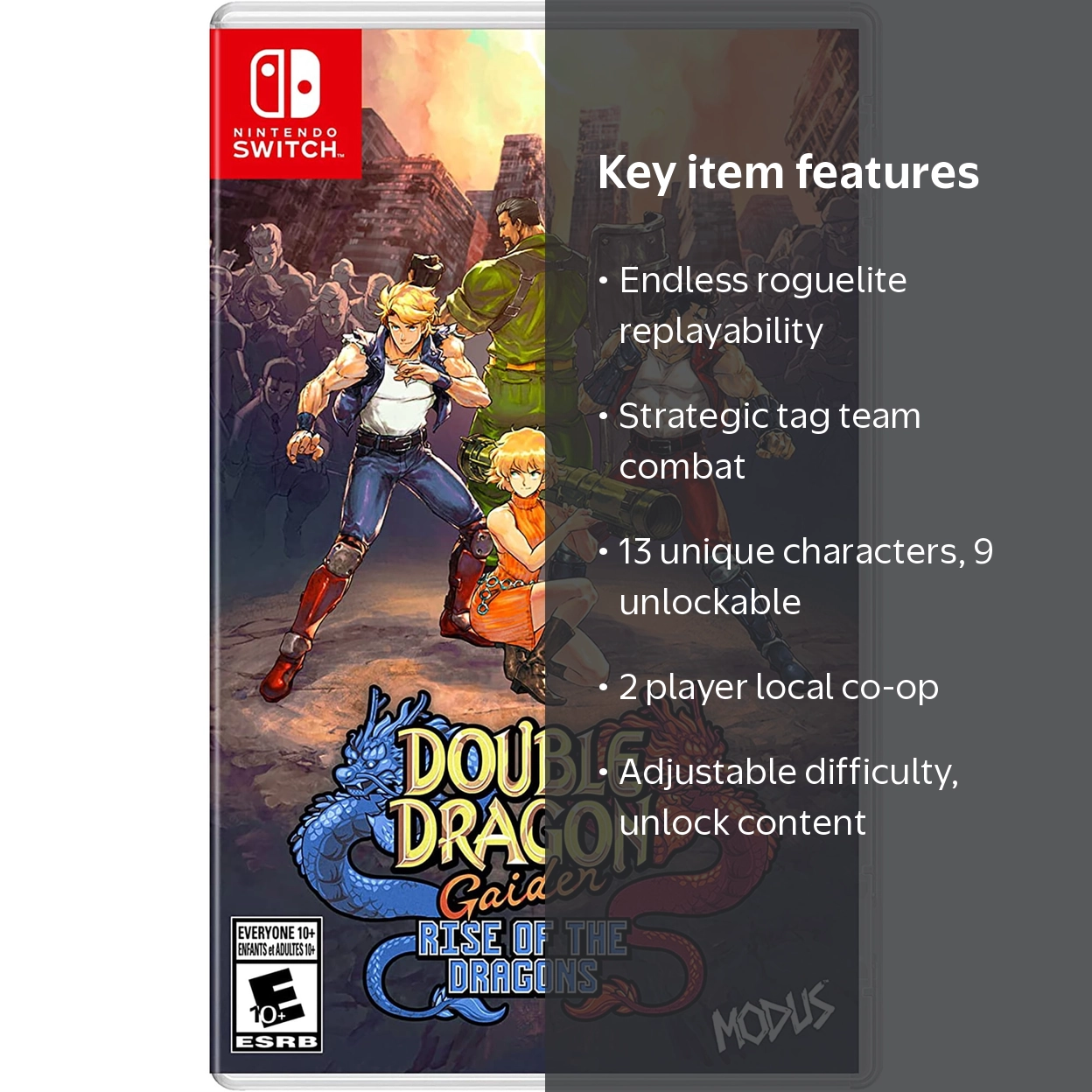 Double Dragon Gaiden: Rise of the Dragons for Nintendo Switch
