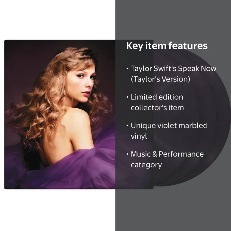 Taylor Swift - Speak Now (Taylor's Version) Ltd Violet Marbled