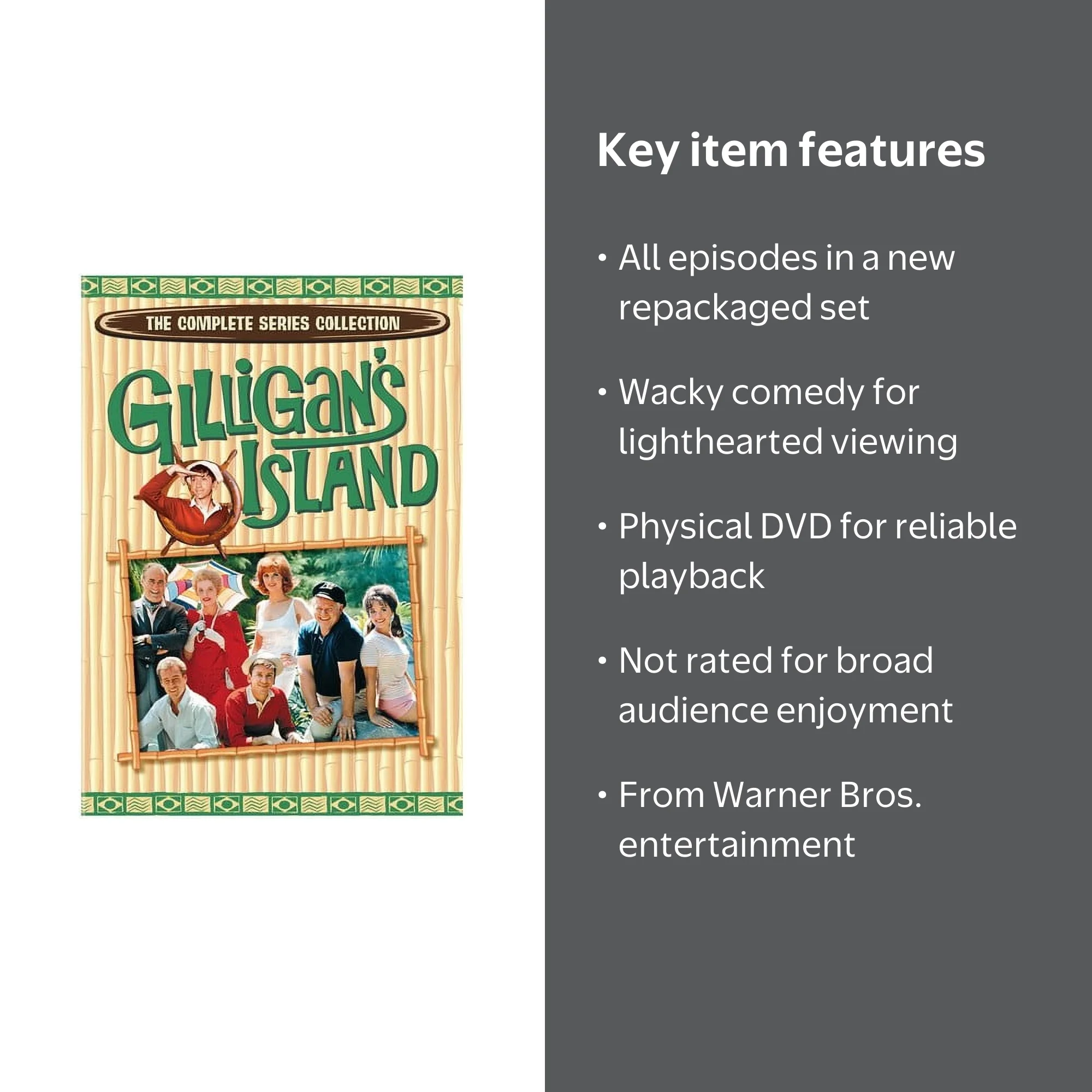Gilligan's Island: Complete Series Collection Season Box Set (DVD
