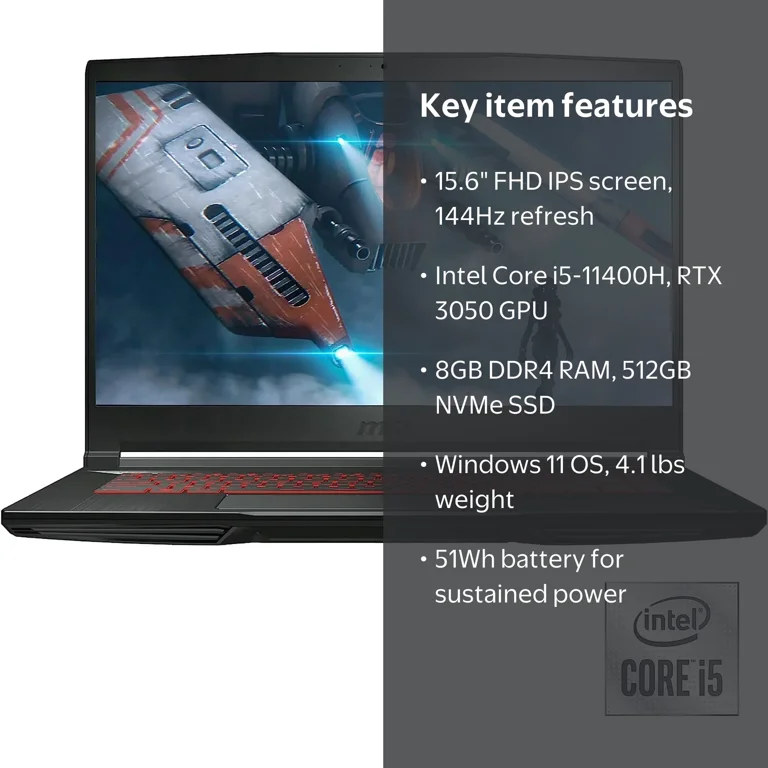 MSI GF63 Thin 15.6
