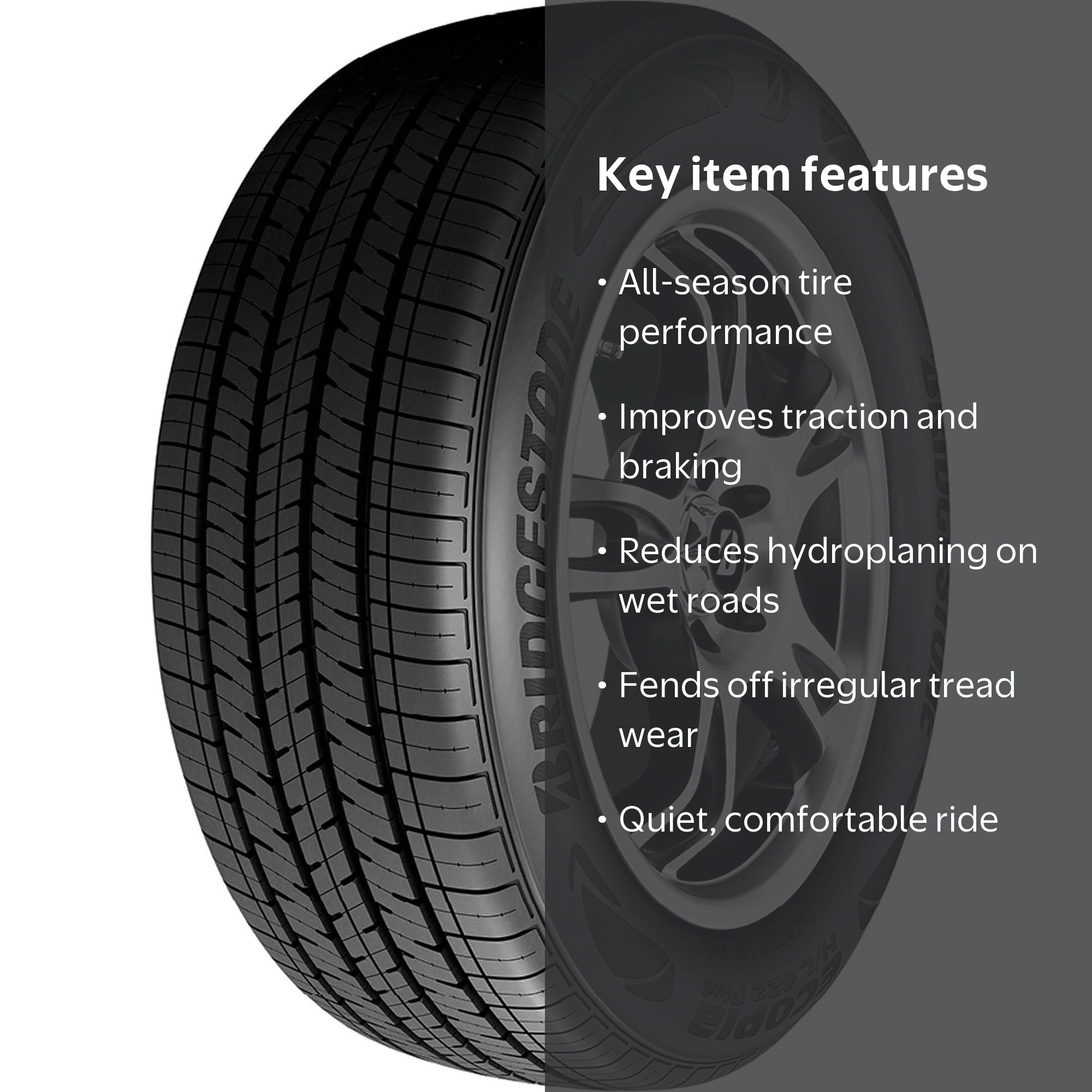 Bridgestone Ecopia H/L 422 Plus 225/55R19 99V dc a/s All Season