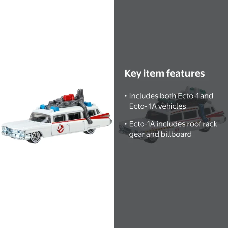 Ghostbusters Hot Wheels Vehicle, 2pk - Walmart.com