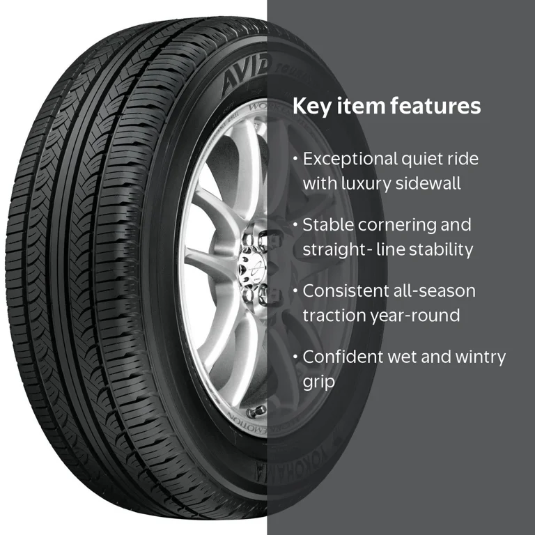 Yokohama Avid Touring-S All Season 215/65R15 95S Passenger Tire