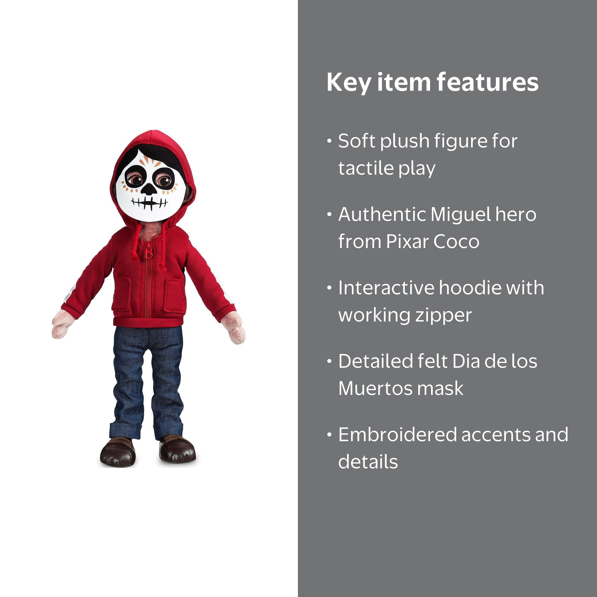 Disney / Pixar Coco's Miguel Plush Toy, Movie Stuffed Animal