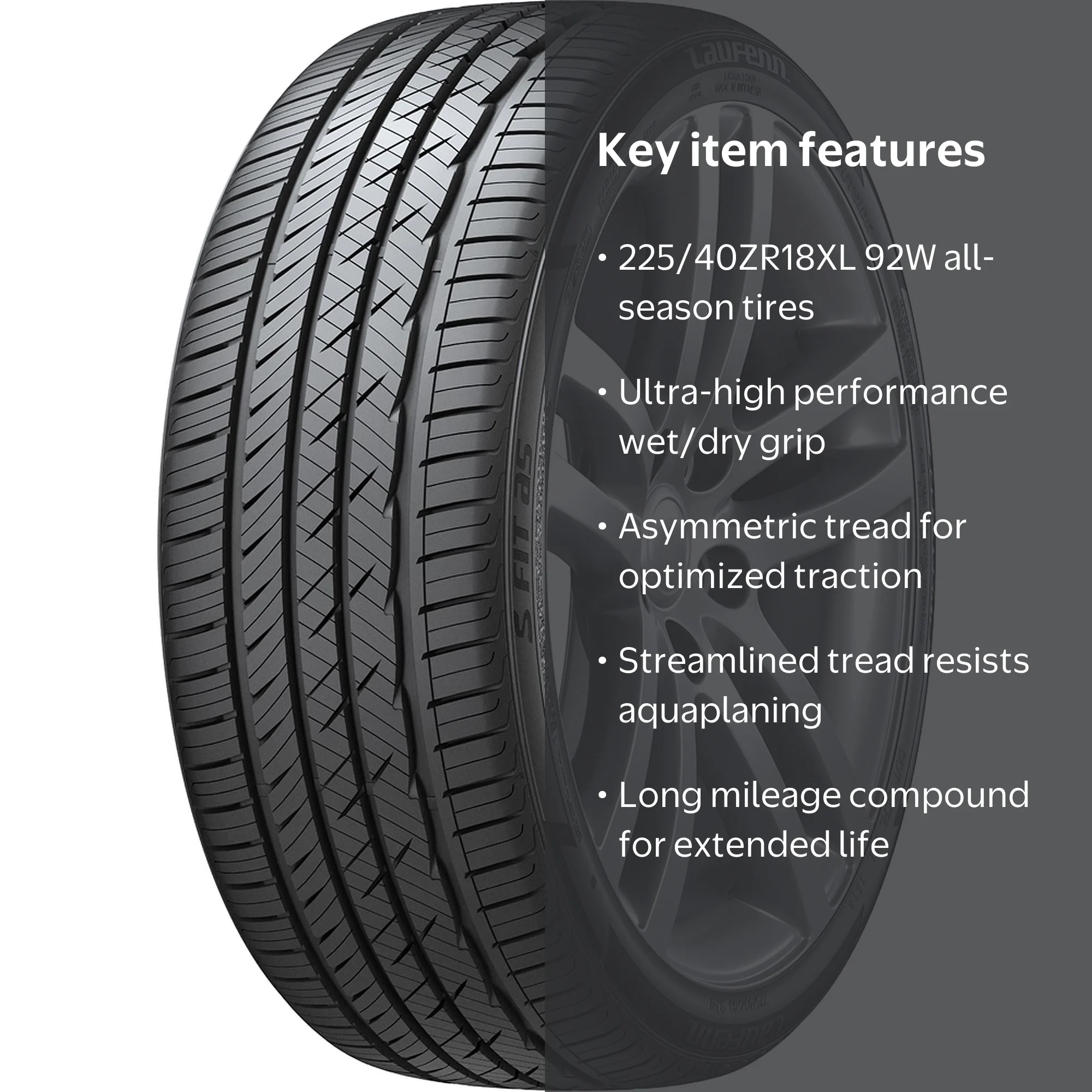 Laufenn S FIT AS LH01, 225/40ZR18 92W XL, All Season Ultra-High