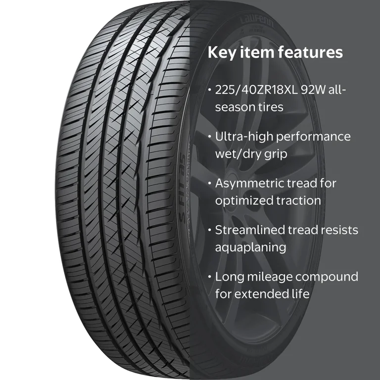 Laufenn S FIT AS LH01, 225/40ZR18 92W XL, All Season Ultra-High Laufenn S FIT AS LH01, 225/40ZR18 92W XL, All Season Ultra-High