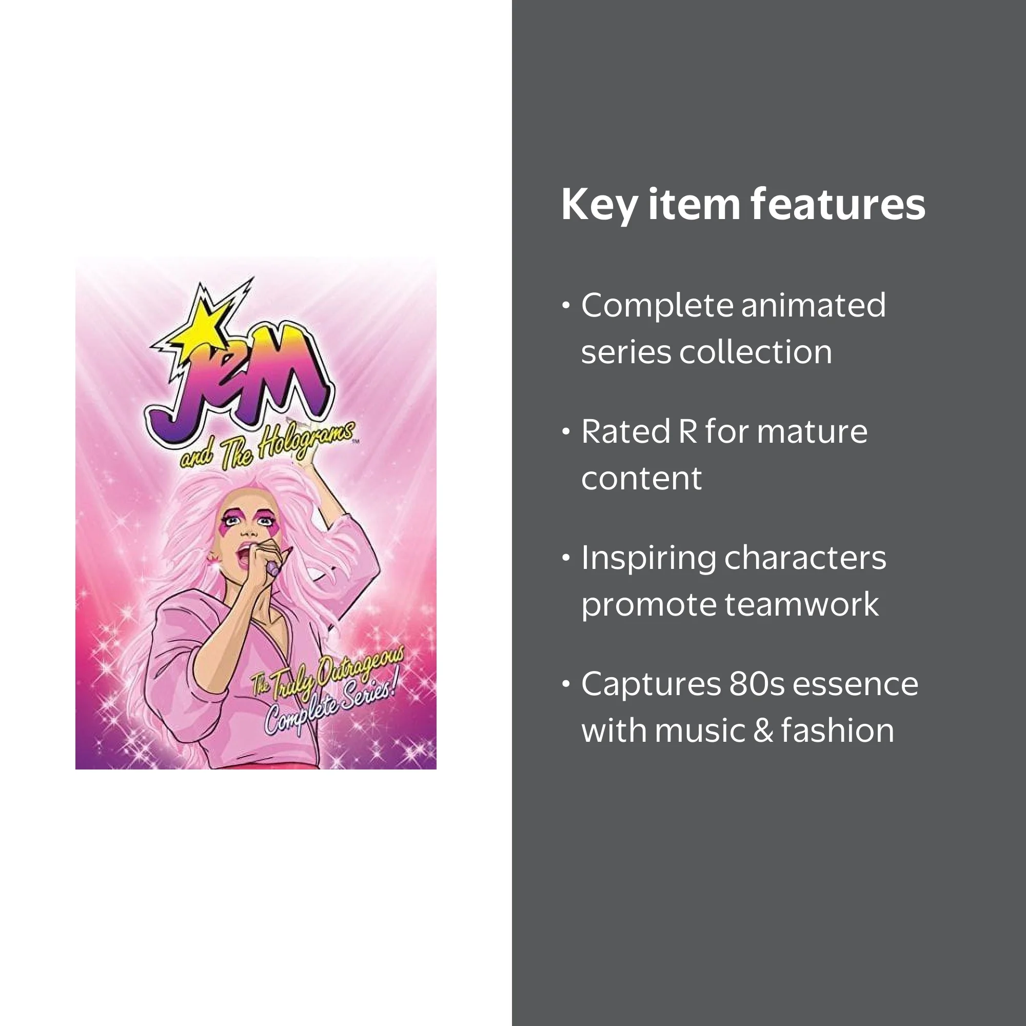 Jem and the Holograms: The Complete Series (DVD) - Walmart.com