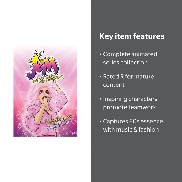 Jem and the Holograms: The Complete Series (DVD) - Walmart.com