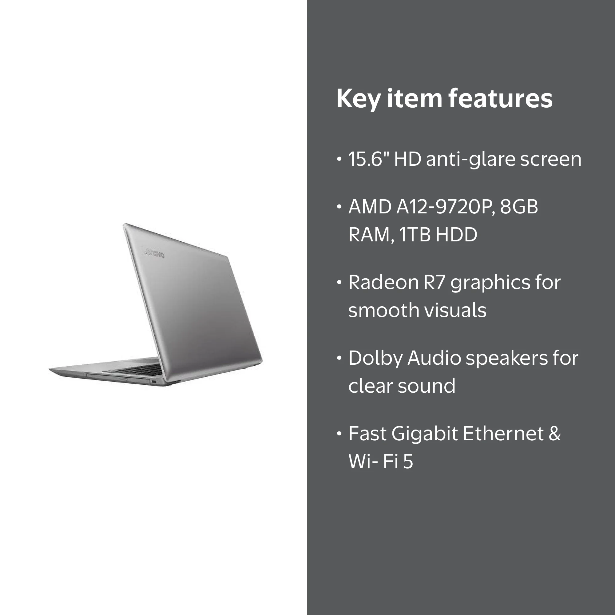 Lenovo IdeaPad 320-15ABR 80XS - AMD A12 - 9720P / up to 3.6 GHz