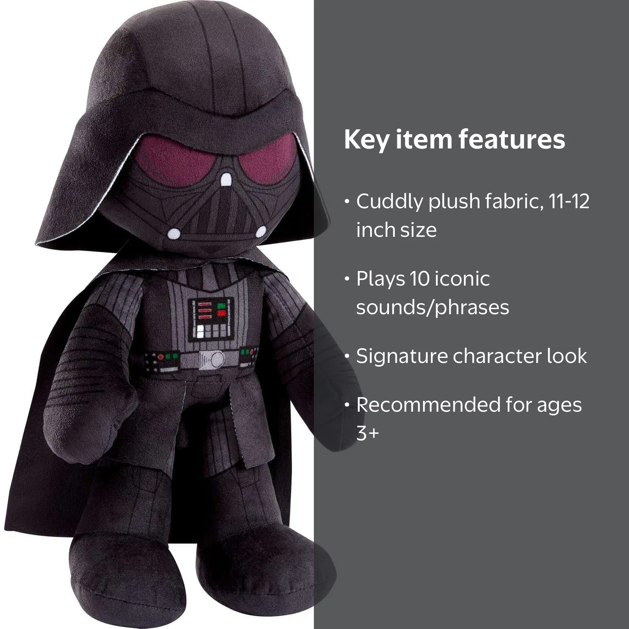 Star Wars Plush Talkers Soft Toy, 11-12