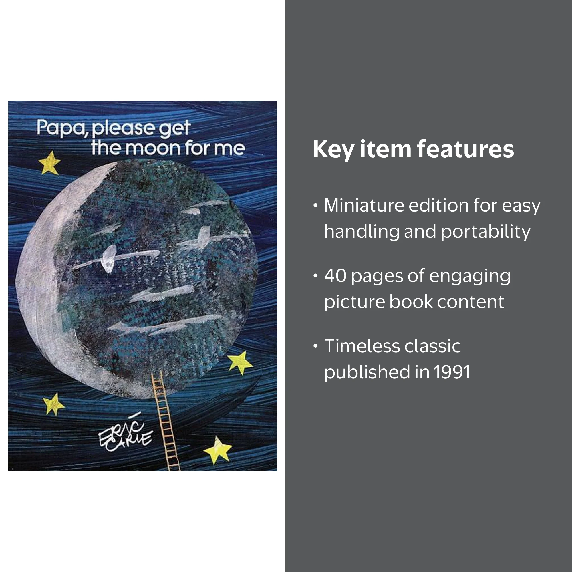 Papa, Please Get the Moon for Me: Miniature Edition (Hardcover