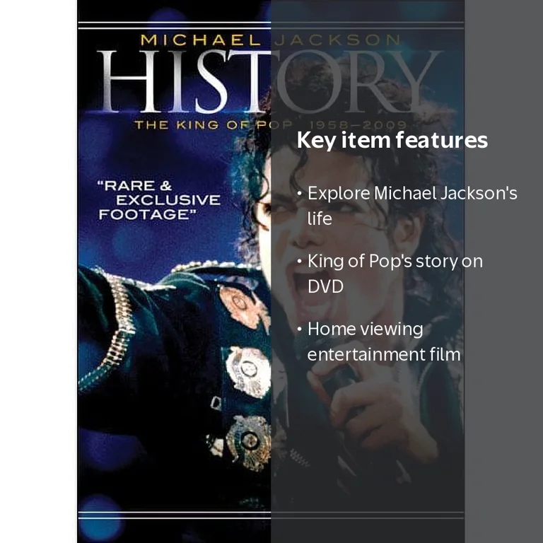 Michael Jackson History: The King of Pop 1958 - 2009 [DVD