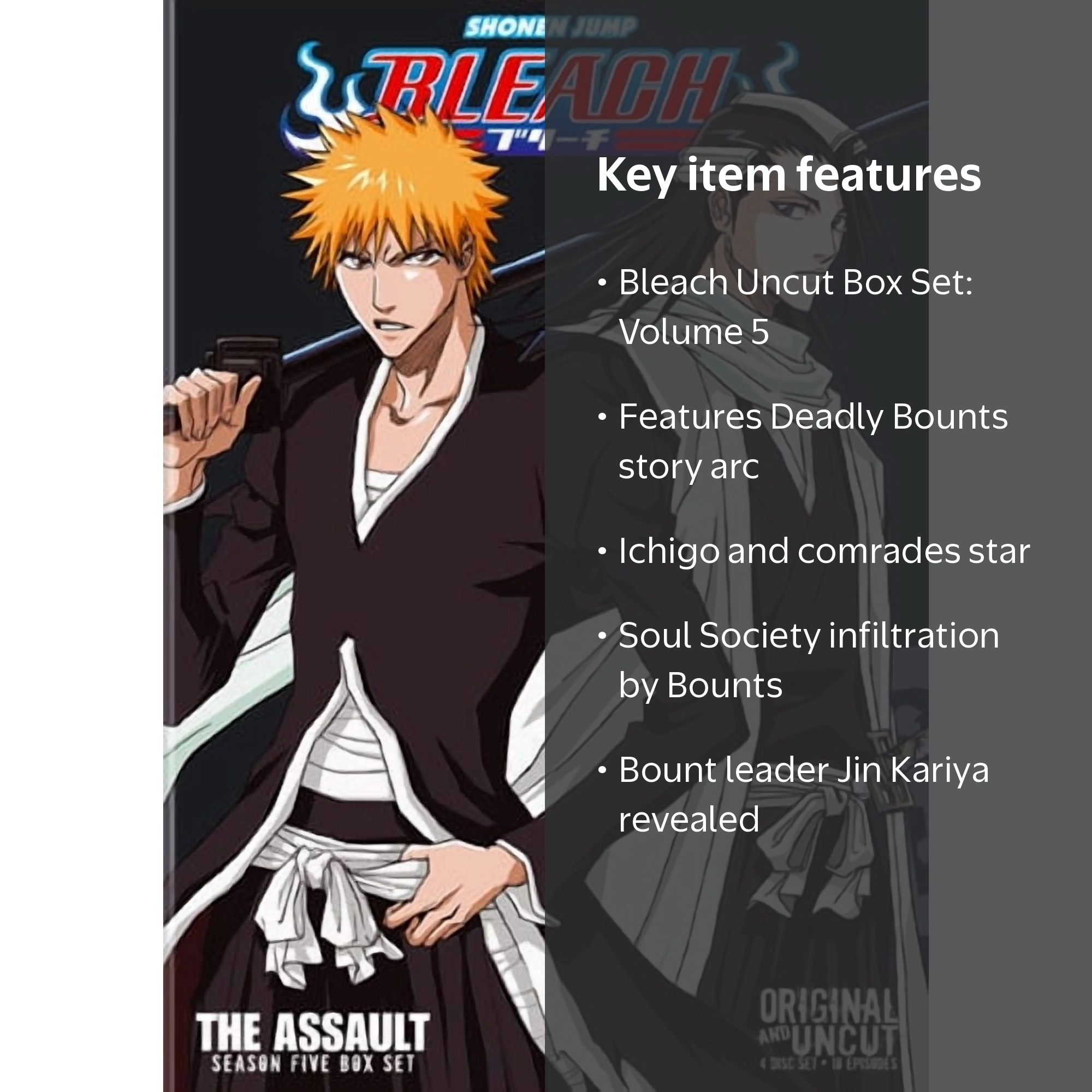 Bleach Uncut Box Set: Volume 5 - Walmart.com