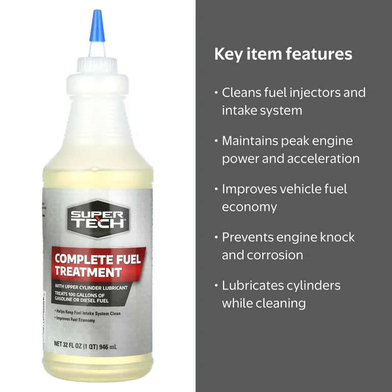 Super Tech Fuel Additive, 32 Oz. - Walmart.com